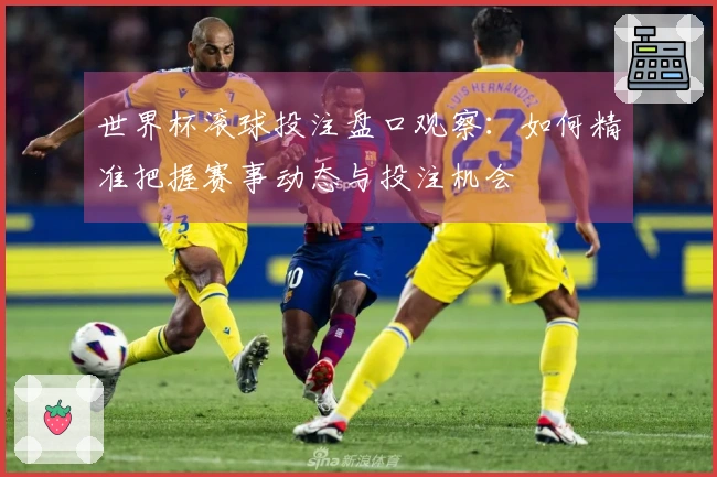 世界杯滚球投注盘口观察：如何精准把握赛事动态与投注机会